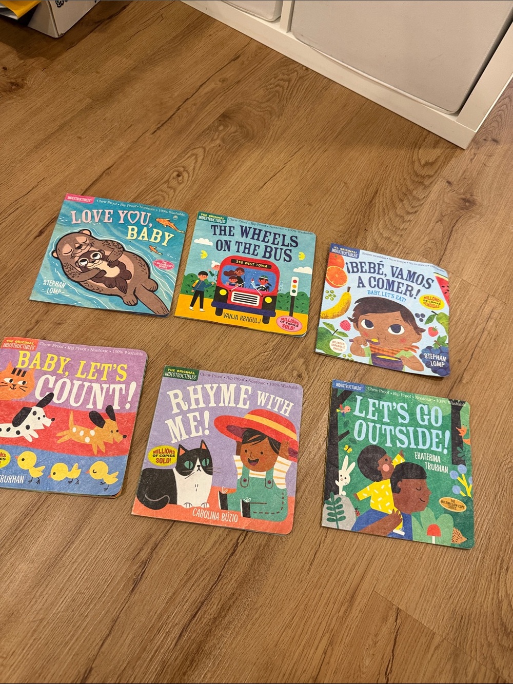 Colorful Baby Board Book Set - Multicolor Early Learning Stories